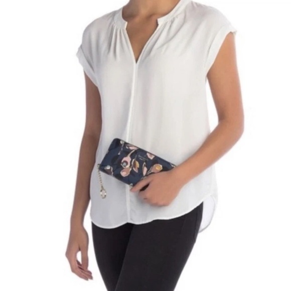 Kate Spade Briar Lane Paper Floral Rose Wallet - Picture 8 of 8